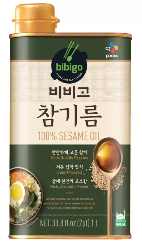 Bibigo 100% Sesame Oil, 1L